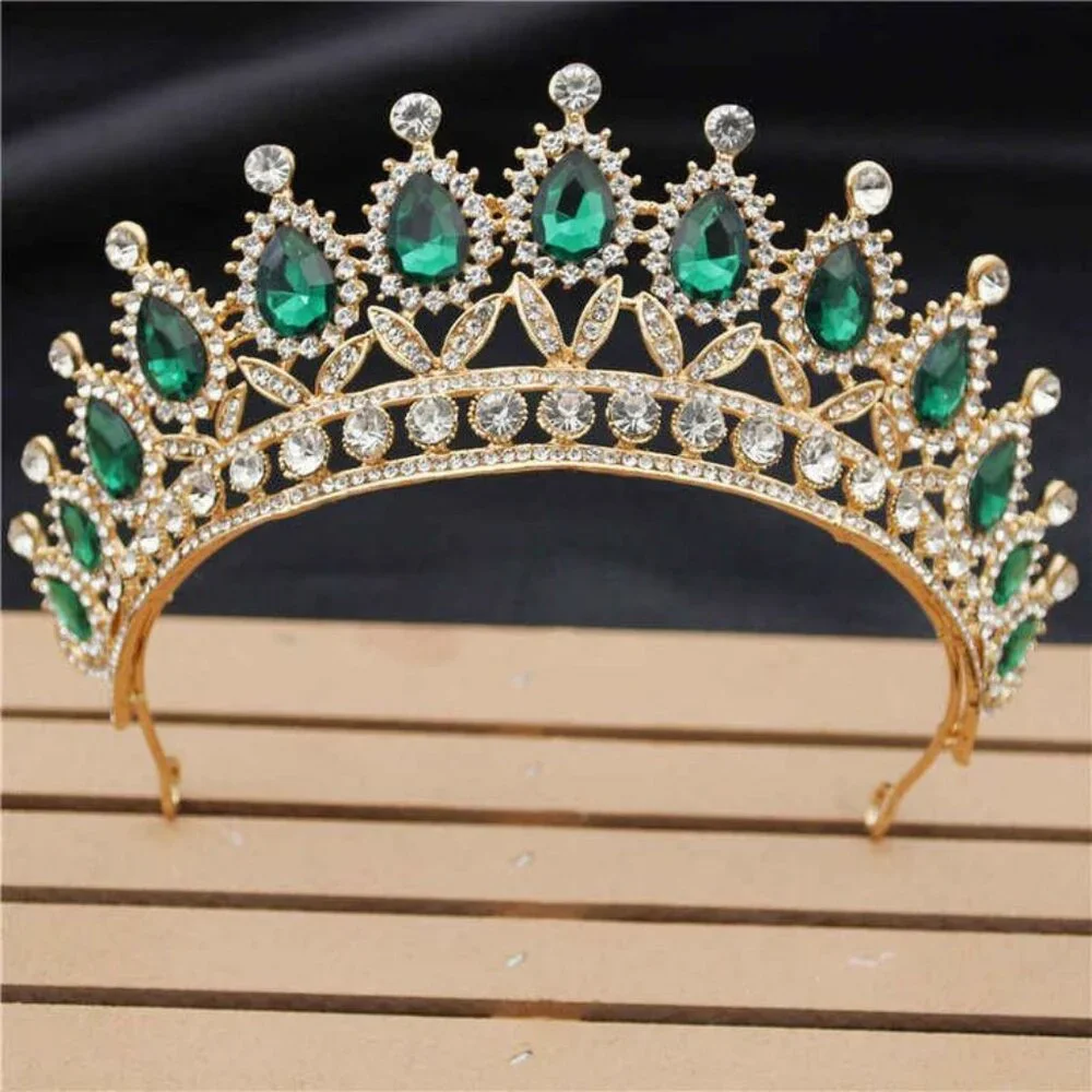 Bridal Tiara Headpiece Royal Queen Crowns